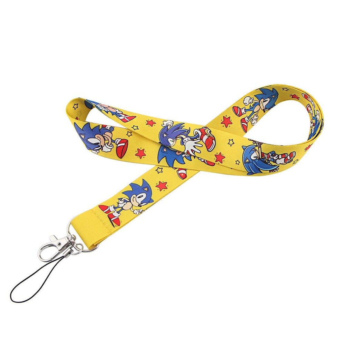 sonic the hedgehog lanyard