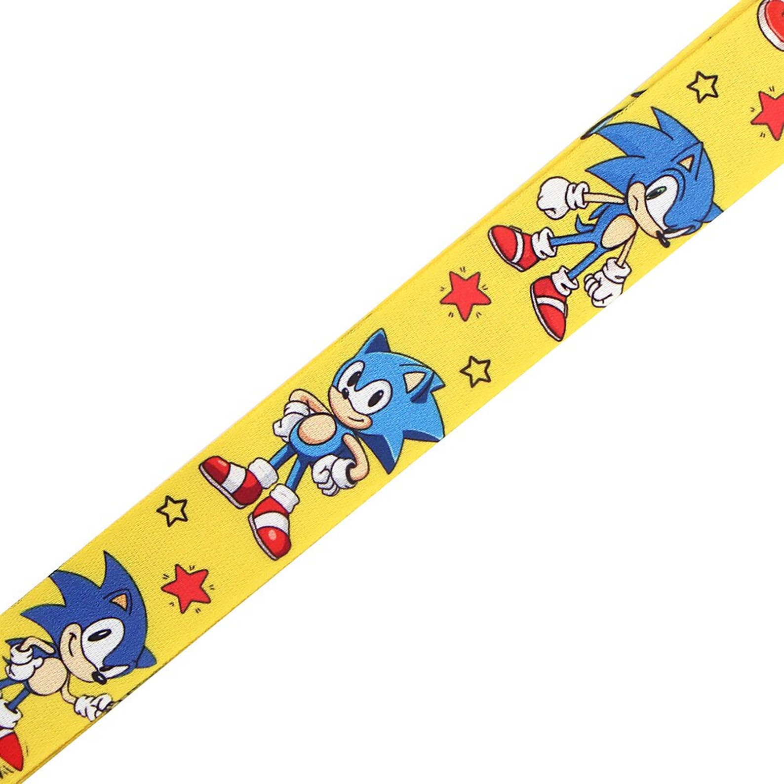 sonic the hedgehog lanyard