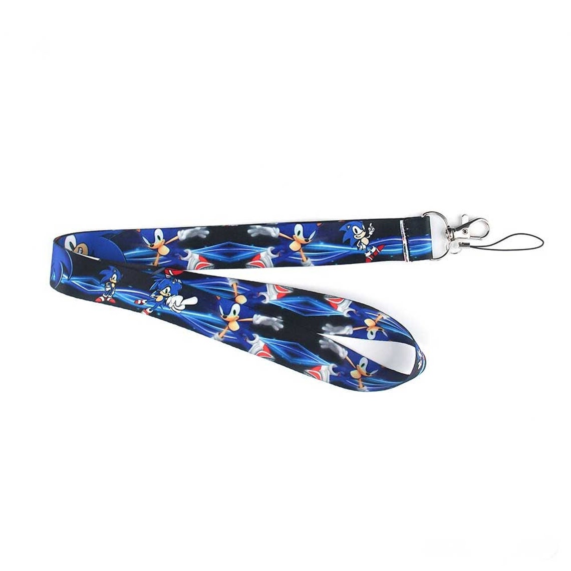 sonic the hedgehog lanyard
