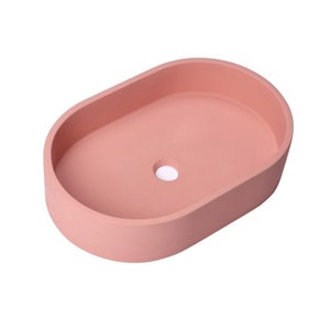 Circular Concrete sink silicone mold bathroom square sink pot mold home decoration cement washbasin mold various designs Basin Molds image 1