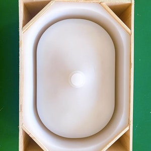 Circular Concrete sink silicone mold bathroom square sink pot mold home decoration cement washbasin mold various designs Basin Molds image 5