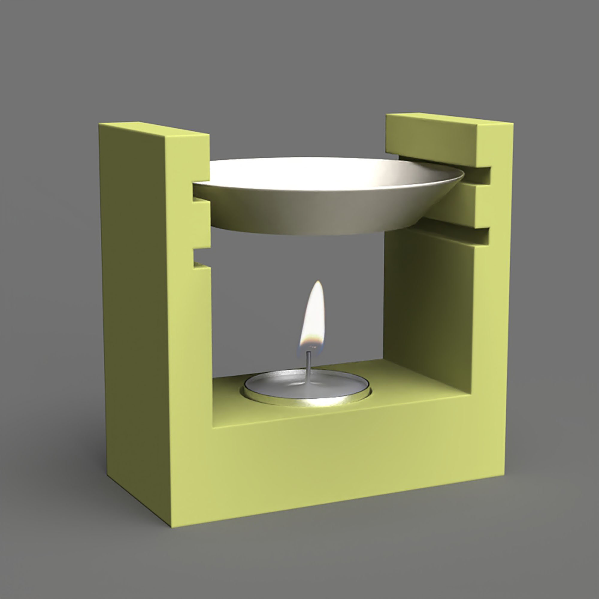 Creative Cement Candlestick Silicone Mold Desktop Decoration Etsy