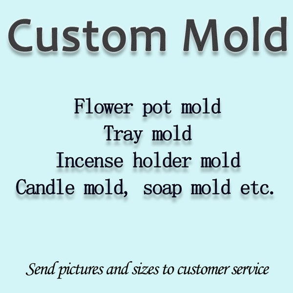 Silicone Custom mold make for Concrete Soap molds,Flower pot molds, candle Jar molds, Candle mold Making, Cement Tray molds,Sink molds.