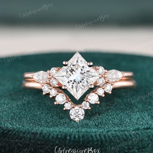 Rose gold princess promise ring best sale