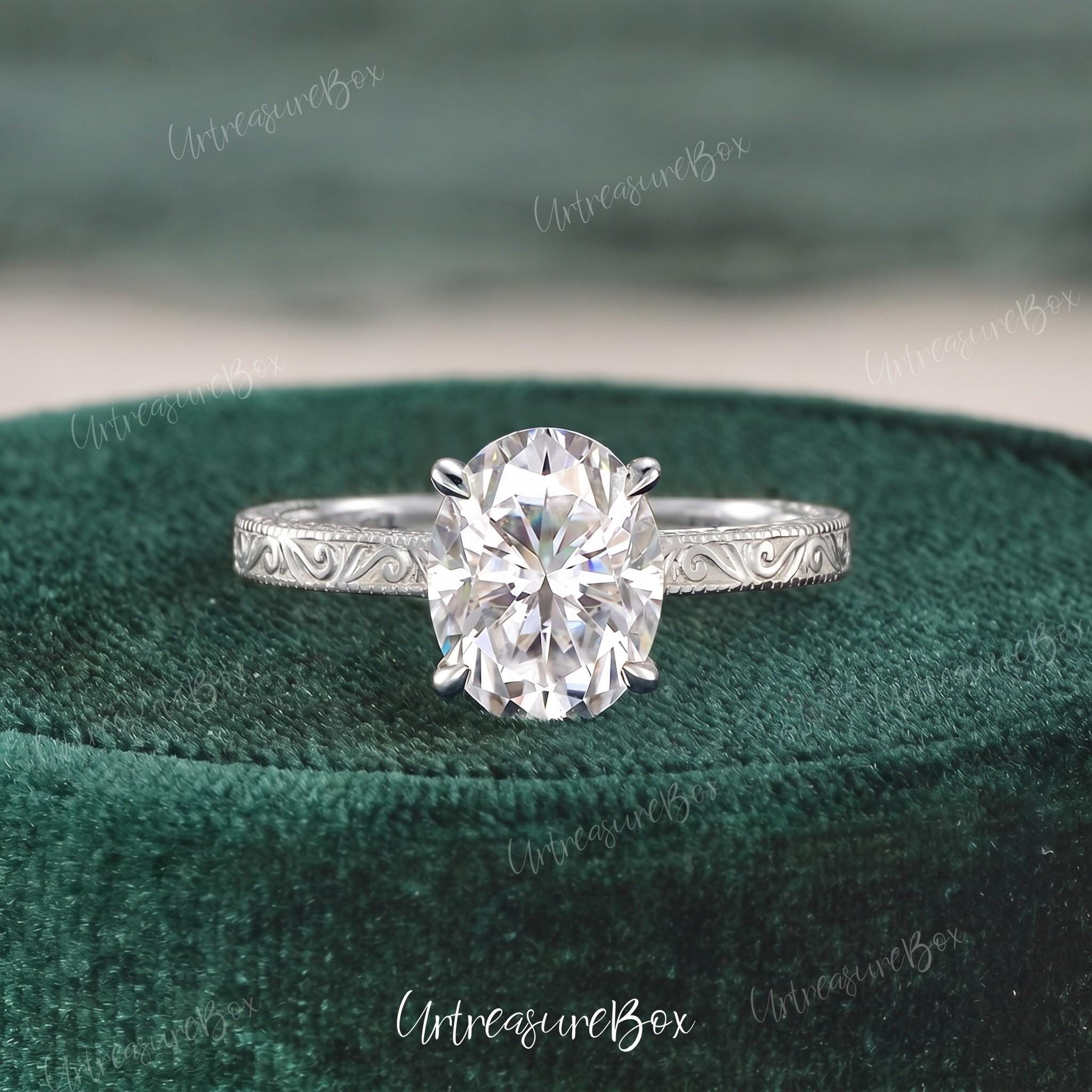 Engraved Oval Stone Ring 22号 Engraved Oval Stone Ring 22号 Oval