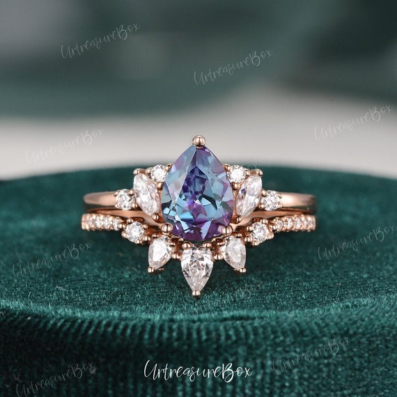 Alexandrite bague hot sale