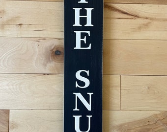 The Snug -  Vintage Style Wooden Sign | for home/lounge/bedroom