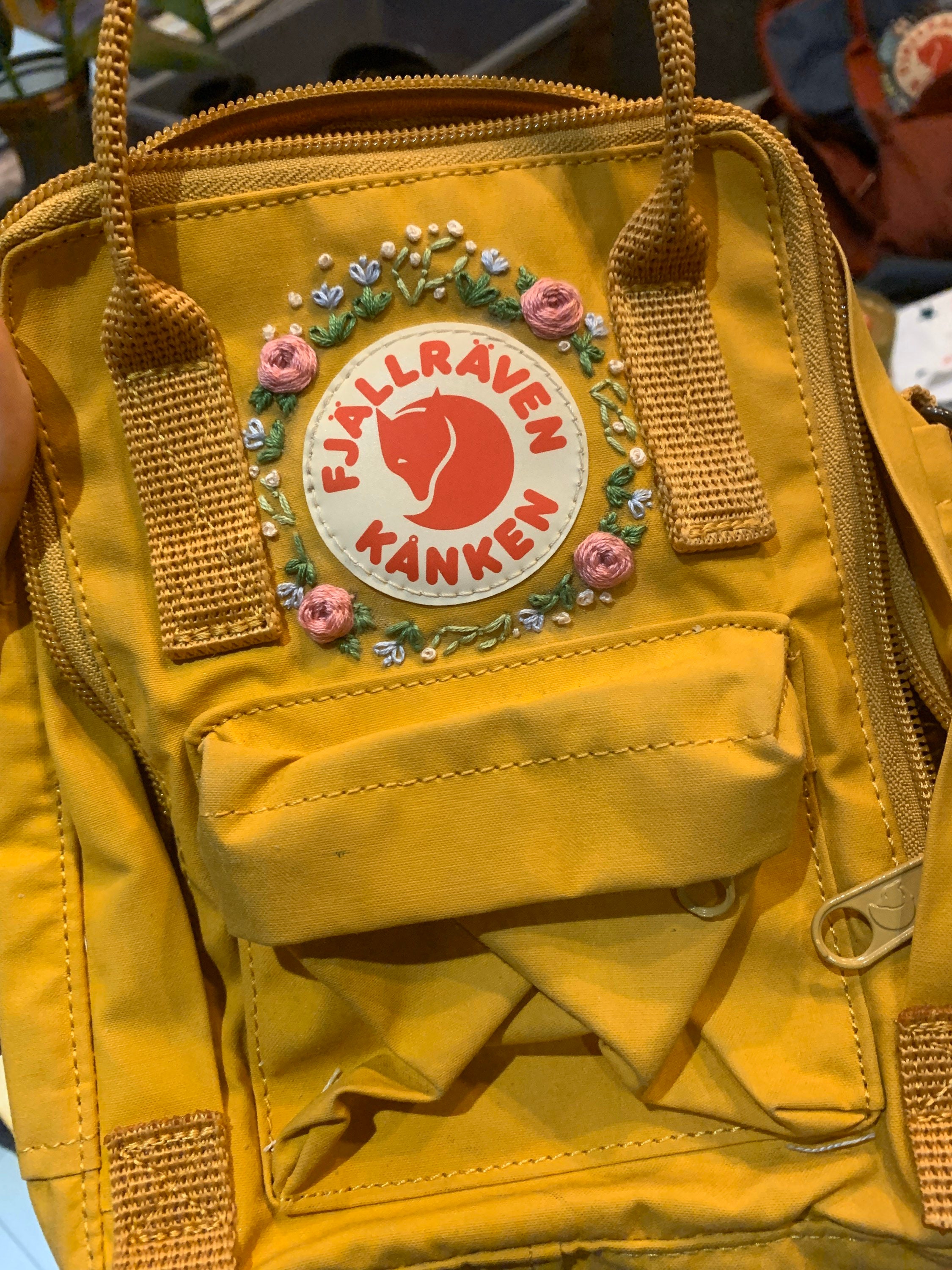 Custom Kanken Embroidery send me your bag Etsy