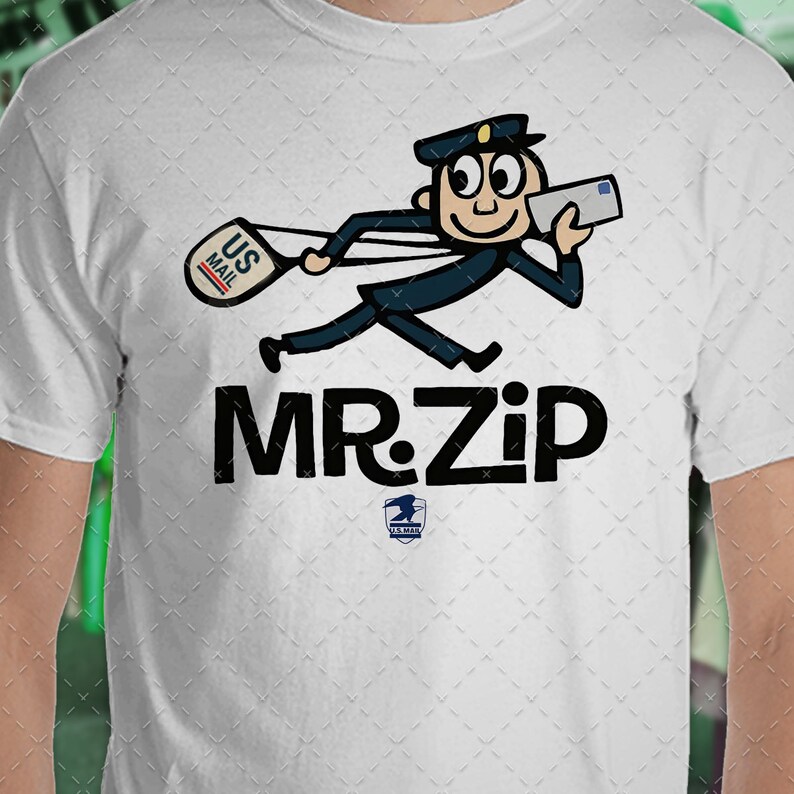 mr zip t shirt usps