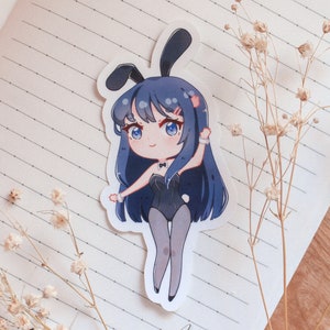 Bunny Girl Mai | Rascal Does Not Dream of Bunny Girl Senpai Naklejka winylowa