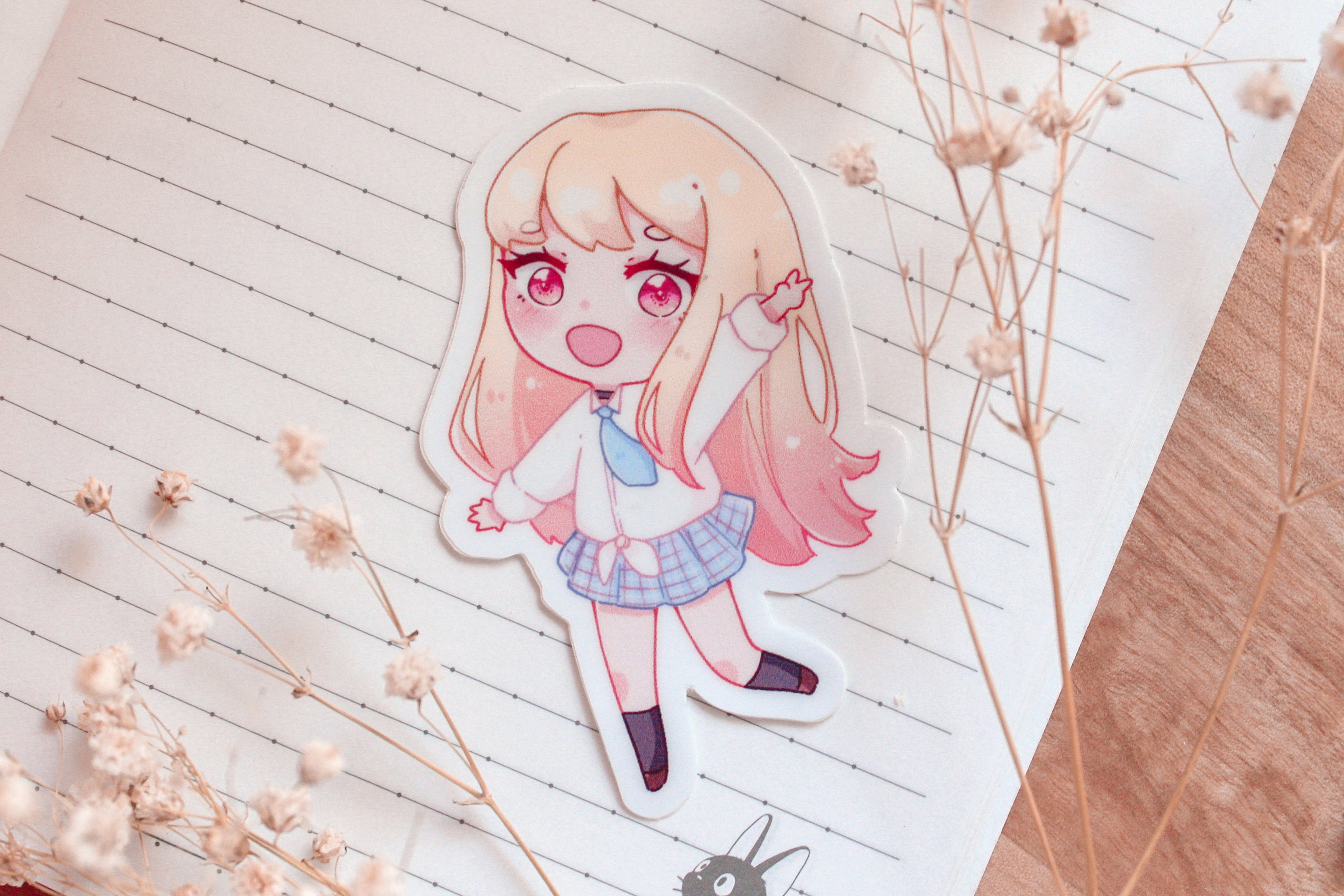 Sono Bisque Doll Wa Koi Wo Suru Anime Waterproof Stickers Notebook Decorate  Gift