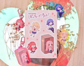 Foglio di adesivi in vinile della Kessoku Band