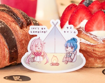 Yuru Camp Vinyl Sticker