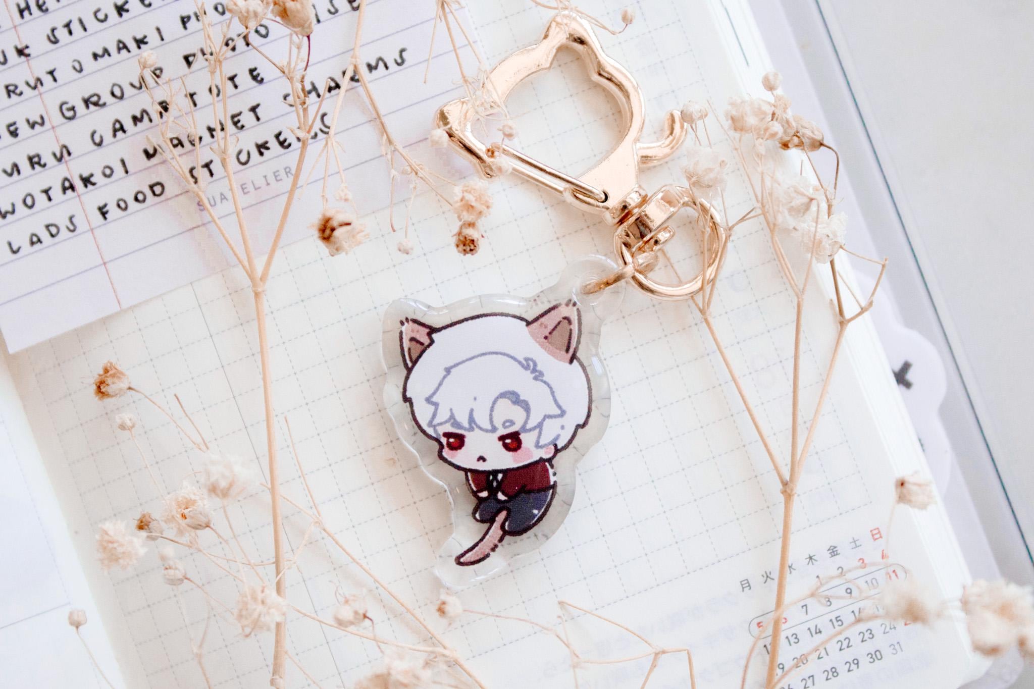 Love and Deepspace Meow's Time Kitty Butler Charms - Etsy