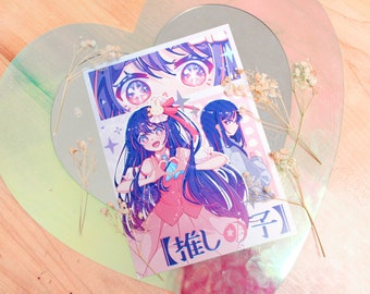 Hoshino Ai Idol Holographic Print | Oshi no Ko