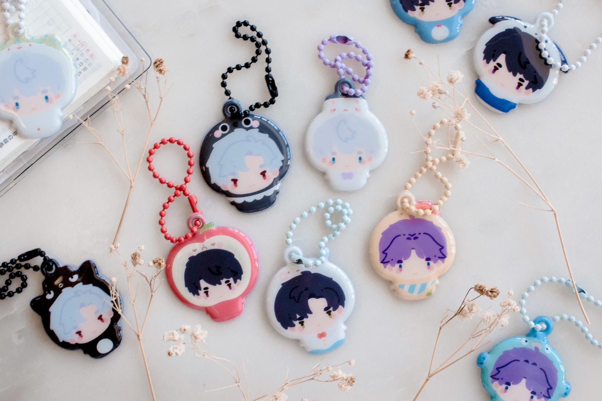 Love and Deepspace Mascot Puffy Charms - Etsy