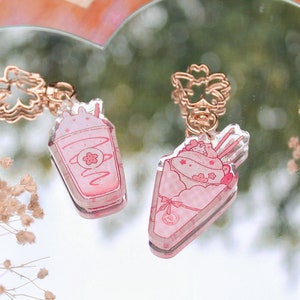Sakura Spring Bunny Acrylic Charms