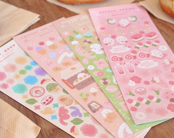 Cute Korean Style Deco Sticker Sheets Vol. 2