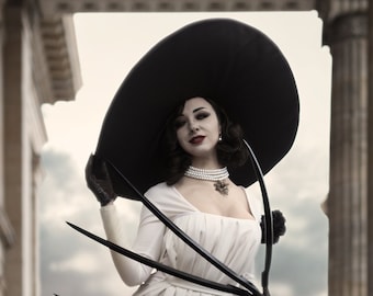 Lady Dimitrescu custom made hat Resident Evil Village