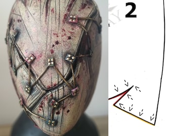 Susie Dead by Daylight mask - Pattern PDF (DIY)