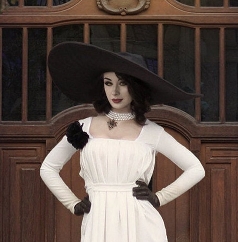 Lady Dimitrescu Custom Made Hat Resident Evil Village Etsy UK