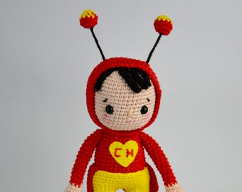 CHAPULÍN COLORADO amigurumi pattern in Spanish complete guide