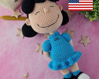 LUCY Van Pelt AMIGURUMI Peanuts | english language | pdf pattern