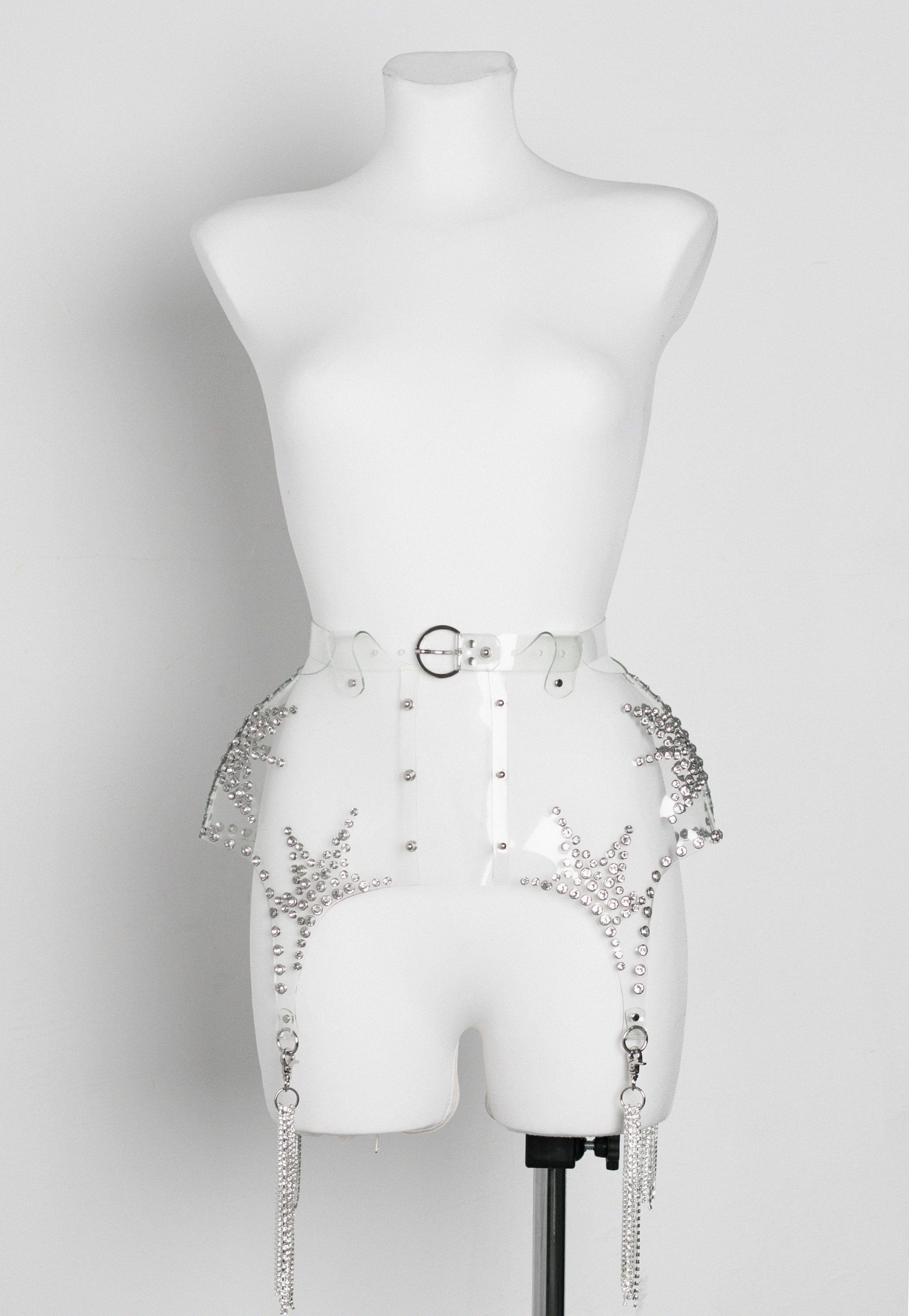 pvc garter belt Madeheart.com main image 1