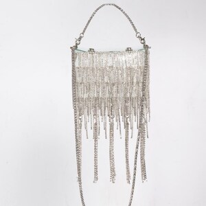 Clear vinyl bag TASSEL