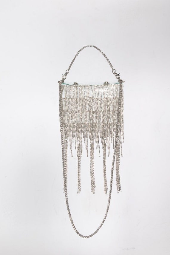 Clear vinyl bag TASSEL