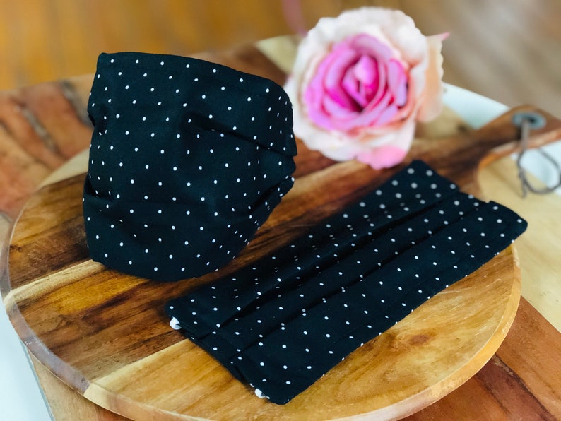 REUSABLE Cotton Face Mask Australian Made Nose Bridge Etsy Australia