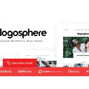 Blog Blogosphere Blogosphere - Multipurpose Blogging Theme - Responsive - Modern/fashion ...