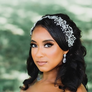 Luxury Bridal Headpiece Wedding Headband Bride Hair - Etsy