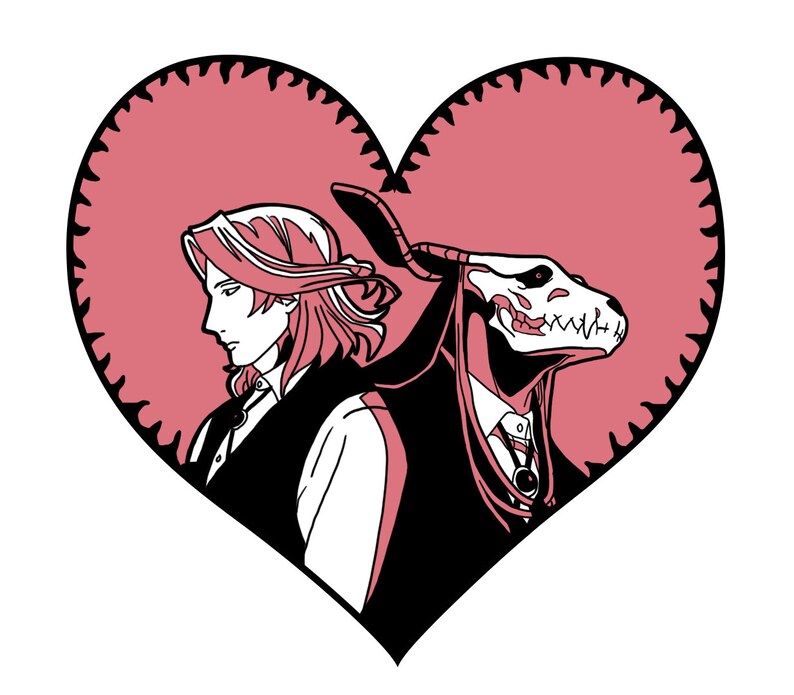 Magus Love Vinyl Stickers
