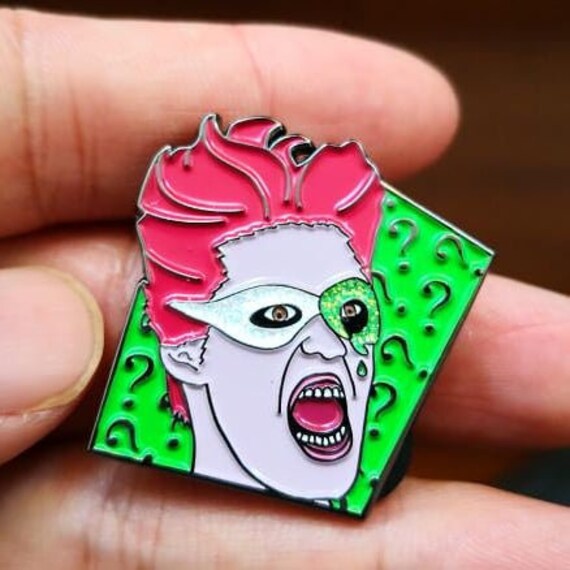 Riddler Enamel Pin | Etsy