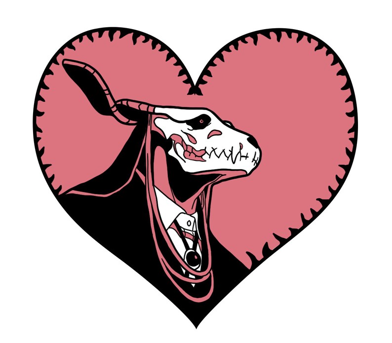 Magus Love Vinyl Stickers
