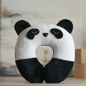 Panda Neck Pillow Etsy