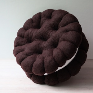 Sandwich Cookie  Pillow - decorative pillow