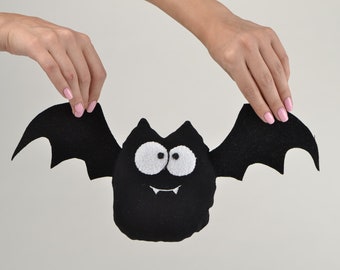 Cute Vampire Bat - Almohada decorativa de Halloween