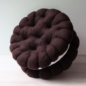 Sandwich Cookie  Pillow - decorative pillow