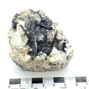 Tourmaline Cluster Tourmaline Gemstone Crystals on Matrix Tourmaline on Matrix Tourmaline Crystal and Smoky Quartz Cluser + Free crystals