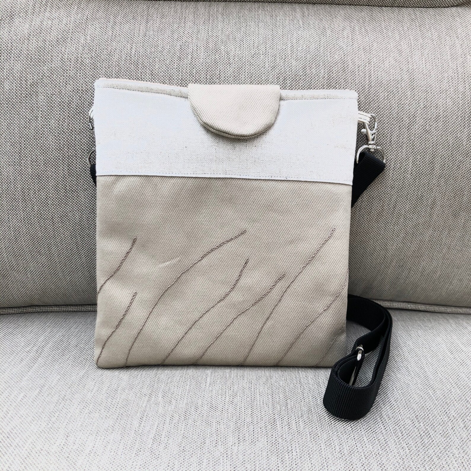 Beige crossbody bag for women Etsy