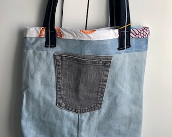 Shopping Tote Bag from recycled fabric