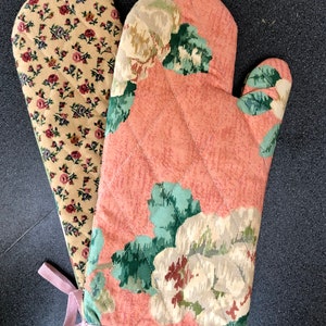 Oven Gloves from recycled fabric