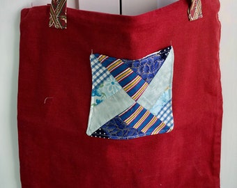 Shopping Tote Bag from recycled fabric