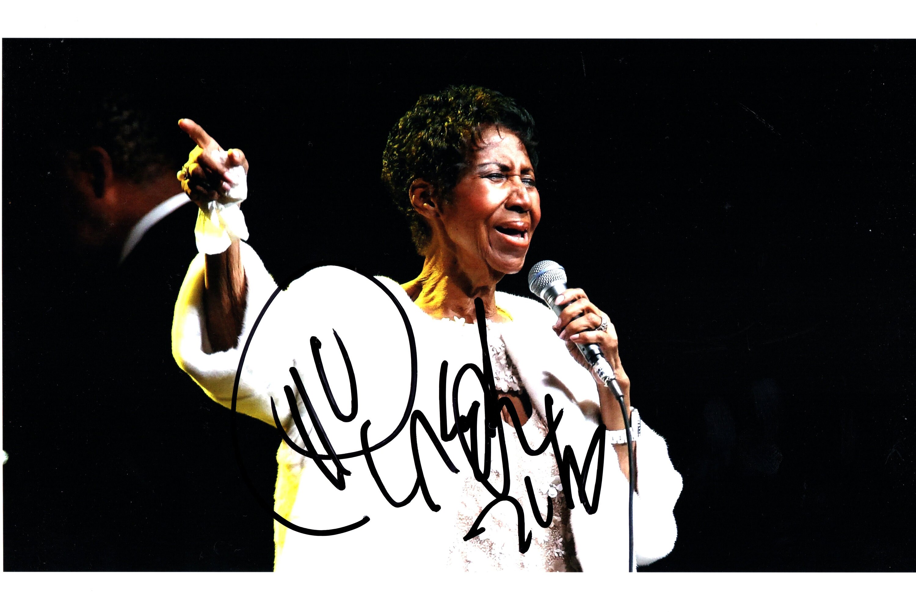 Aretha Franklin Autograph - Etsy