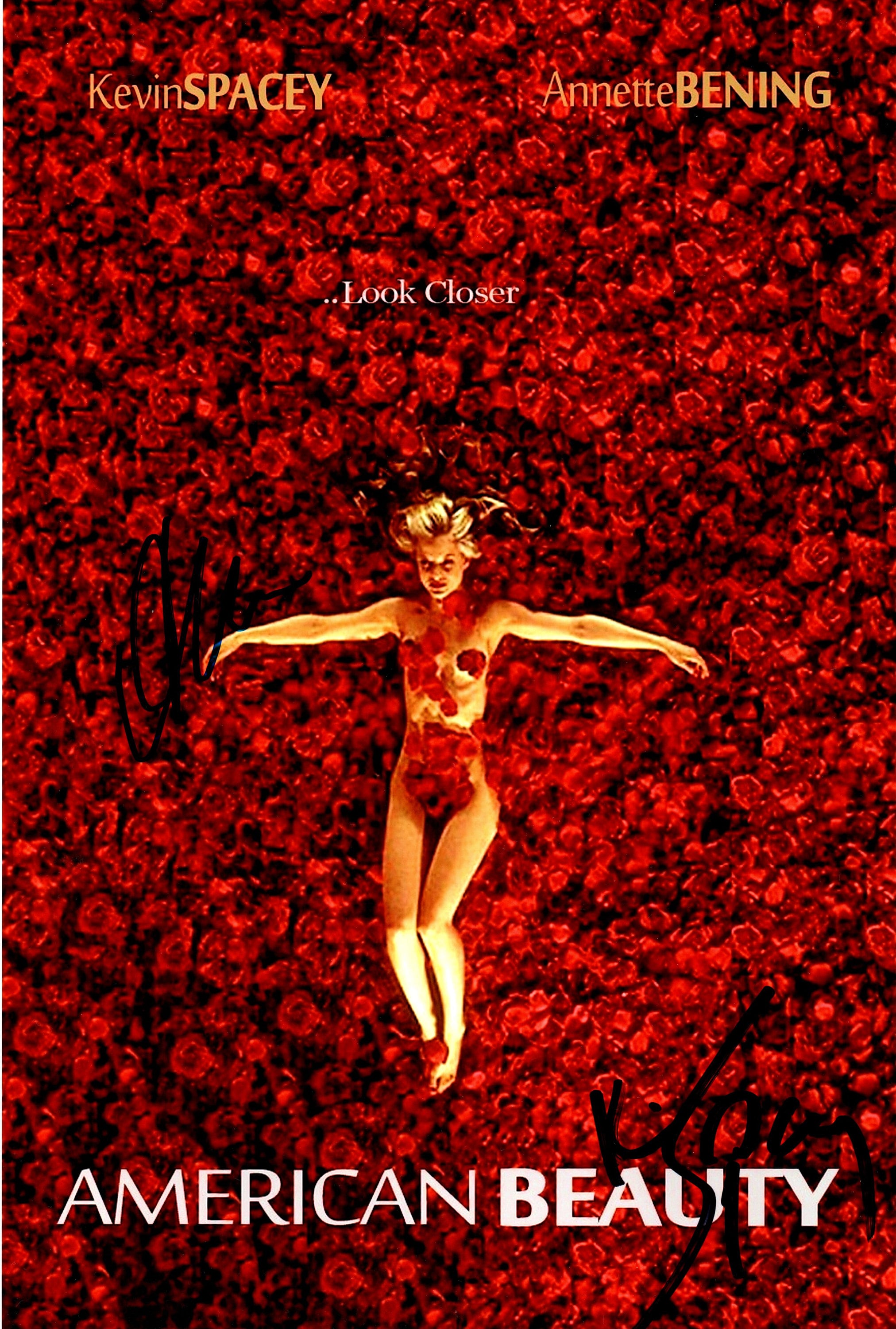 American Beauty Cast Autograph Kevin Spacey Mena Suvari Etsy
