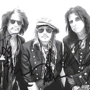 Hollywood Vampires Autogramm