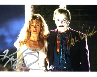 Kim Basinger and Jack Nicholson autograph