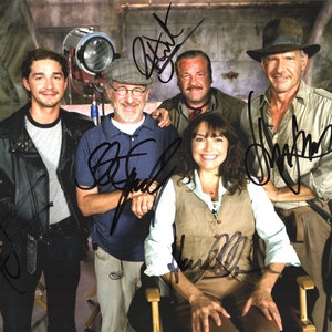 Indiana Jones autograph